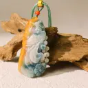 三彩鳳凰之鳯舞九天 [俞海俊老師作品]