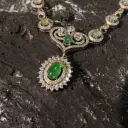 滿綠宮廷設計款套鏈