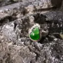 高冰綠飄辣綠葫蘆戒指 [危地馬拉翡翠]