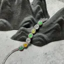 瑪卡龍甜甜多寶翡翠S925手鍊