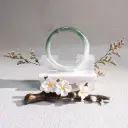 牛奶底湖水綠半山水正圈56mm