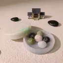 翡翠特色擺件蒸籠 - 六六大發 蒸蒸日上